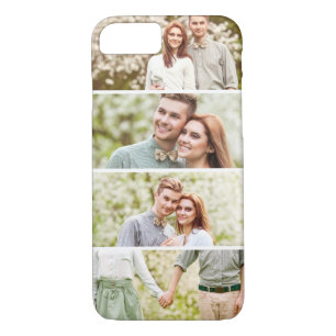 4 Photos Custom Photo Collage iPhone 8/7 Case