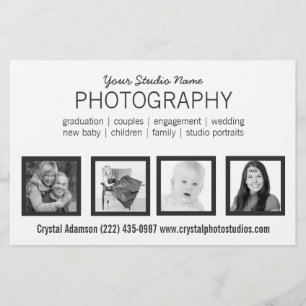 4 Photos Pro Photographer or Any Profession Flyer