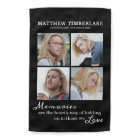 4 Picture Memorial Tribute Garden Flag