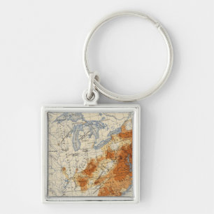 4 Population 1810 Keychain