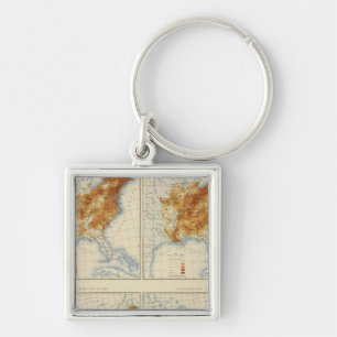 4 Population 18301860 Keychain