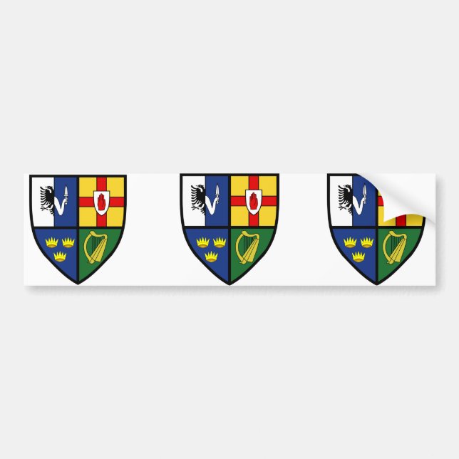 4 s, Ireland Bumper Sticker (Front)