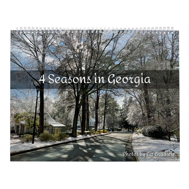 4 Seasons in Georgia Calendar (Cover)