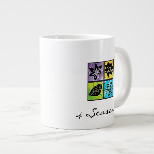 4 Seasons Large Coffee Mug