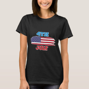 4 Shirt Fourth Of July American Flag For Men Women