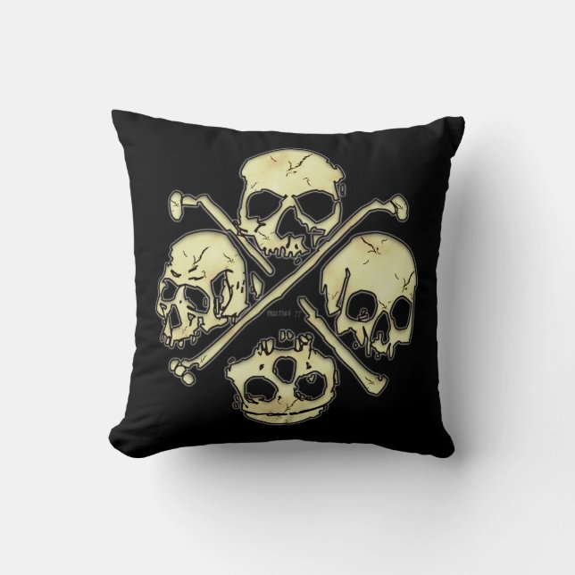 4 Skulls Pillows (Front)