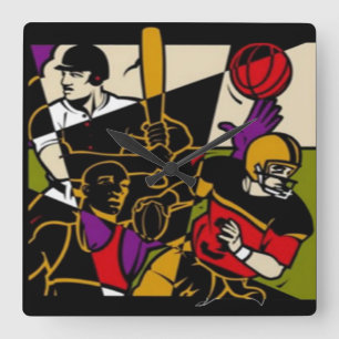 4 Sport Wall Clock