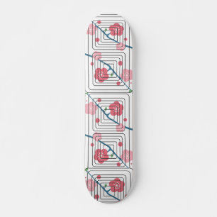 4 square Skateboard