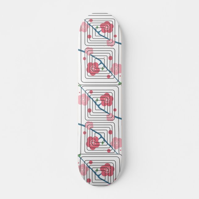 4 square Skateboard (Front)