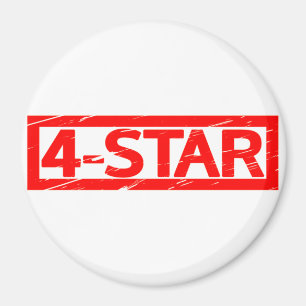 4-star Stamp Magnet