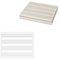 4 Staves Instant Music Manuscript Paper 4x5