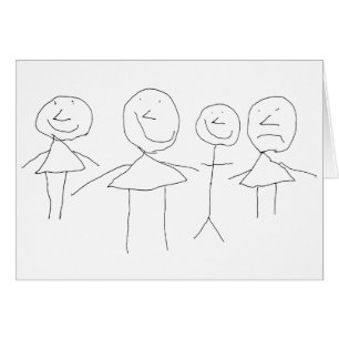4 Stick Figures
