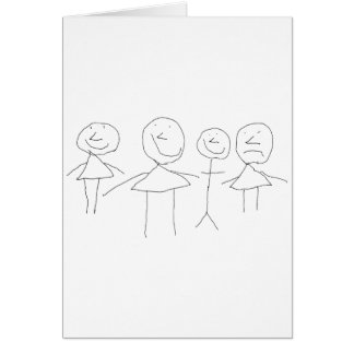4 Stick Figures