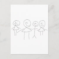 4 Stick Figures