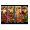 4 Stones Alphonse Mucha Print