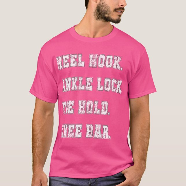4 Submissions Leg Lock Jiu Jitsu Shirt (Front)