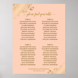 4 Tableau Plat de corail et Mariage d'or Tableau d