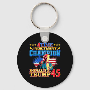 4 Time Indictment Champion Champ Not Guilty 2024  Keychain