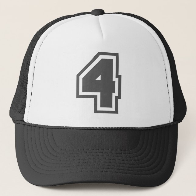 4 TRUCKER HAT (Front)