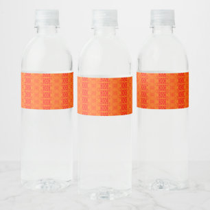 4 WATER BOTTLE LABEL