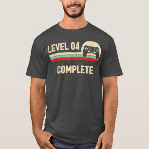 4 Wedding Anniversary For Couple Level 4 Complete T-Shirt