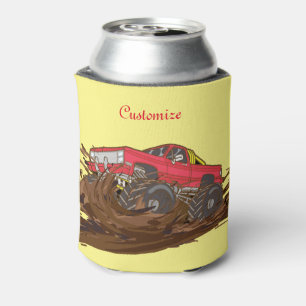 4-wheeler mud truck Thunder_Cove Can Cooler