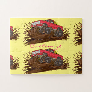 4-wheeler mud truck Thunder_Cove Jigsaw Puzzle