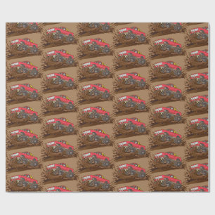 4-wheeler mud truck Thunder_Cove Wrapping Paper