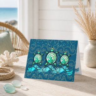 4"x5.6" Turtle Trio Note Card
