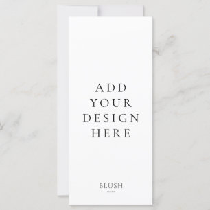 4"x9" Program Card Printing