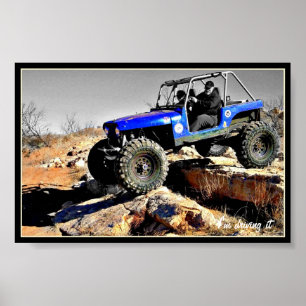 4 x 4 Rally Poster