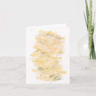 4" x 5.6" folded note card - "Paint"