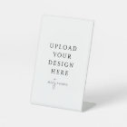 4" x 6" Plastic Pedestal Stand Sign