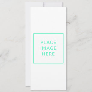 4" x 9.25" Flat Greeting Card