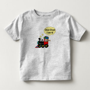 4 year old birthday boy toddler t-shirt
