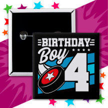 4 Year Old Hockey Party Theme 4th Birthday Boy