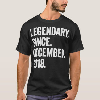 4 Years Old December 2018 4th Birthday4 T-Shirt
