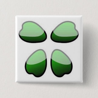 4chan Logo Badge 2 Inch Square Button
