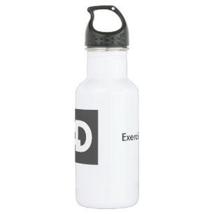 4D Fit - "Exercez votre esprit" Bouteille d'eau - 