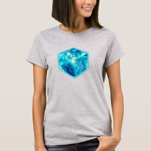 4D Hypercube, Hypercube, Tesseract, T-Shirt