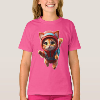 4D photo from a lovely kitten T-Shirt