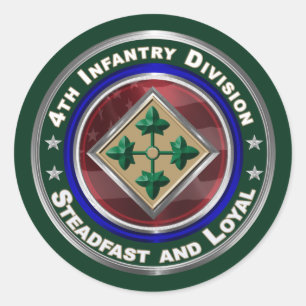 4e division d'infanterie Sticker