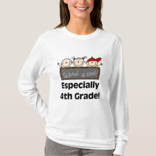4ème L'école primaire est les T-shirts et les