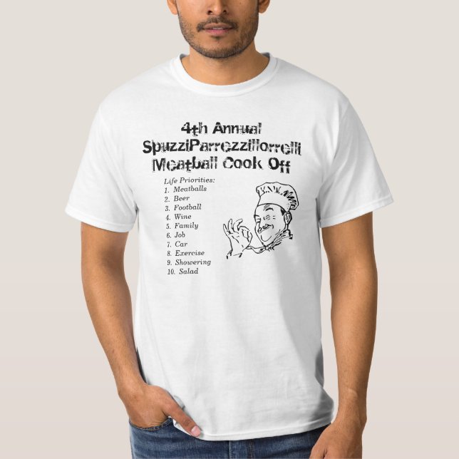4ème T-shirt annuel d'autoallumage de boulette de (Devant)