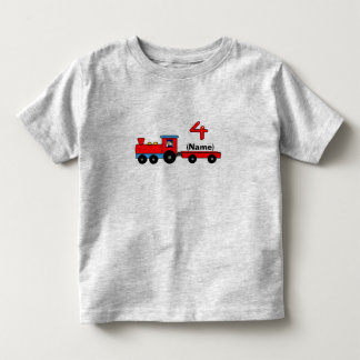 4ème T-shirt de train personnalisé par