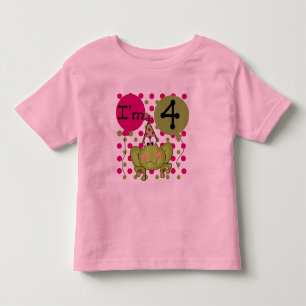 4èmes T-shirts et cadeaux d'anniversaire de