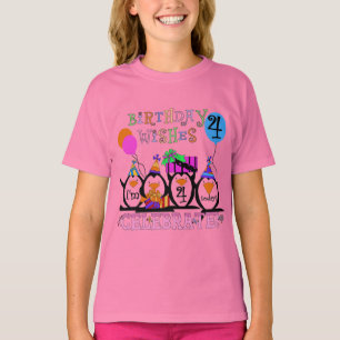 4èmes T-shirts et cadeaux d'anniversaire de