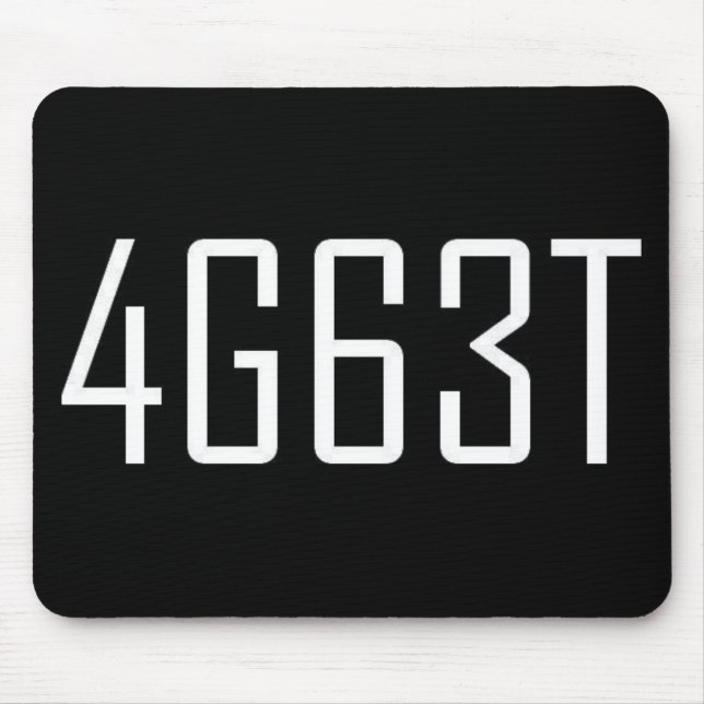 4G63T MOUSE PAD (Front)