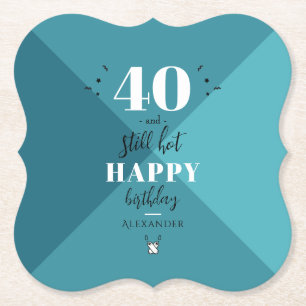 4O and still hot Paper Coaster