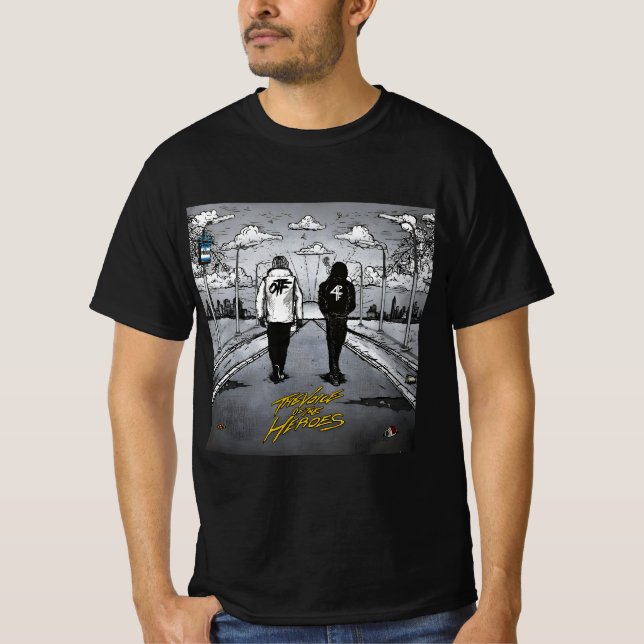 4pf classic black T-Shirt (Front)